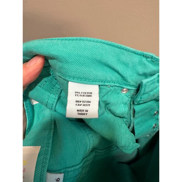 NEW Rails Getty Wide Leg Jeans in Emerald Green Size 25 - Picture 8 of 8